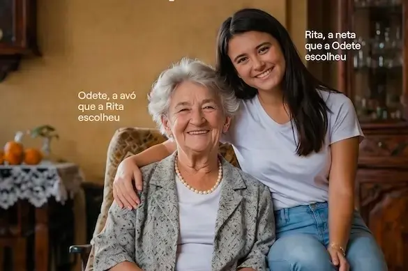Partilha Casa avó e neta